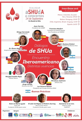 2021. Encuentro Iberoamericano, Síndrome Hemolítico Urémico Atípico